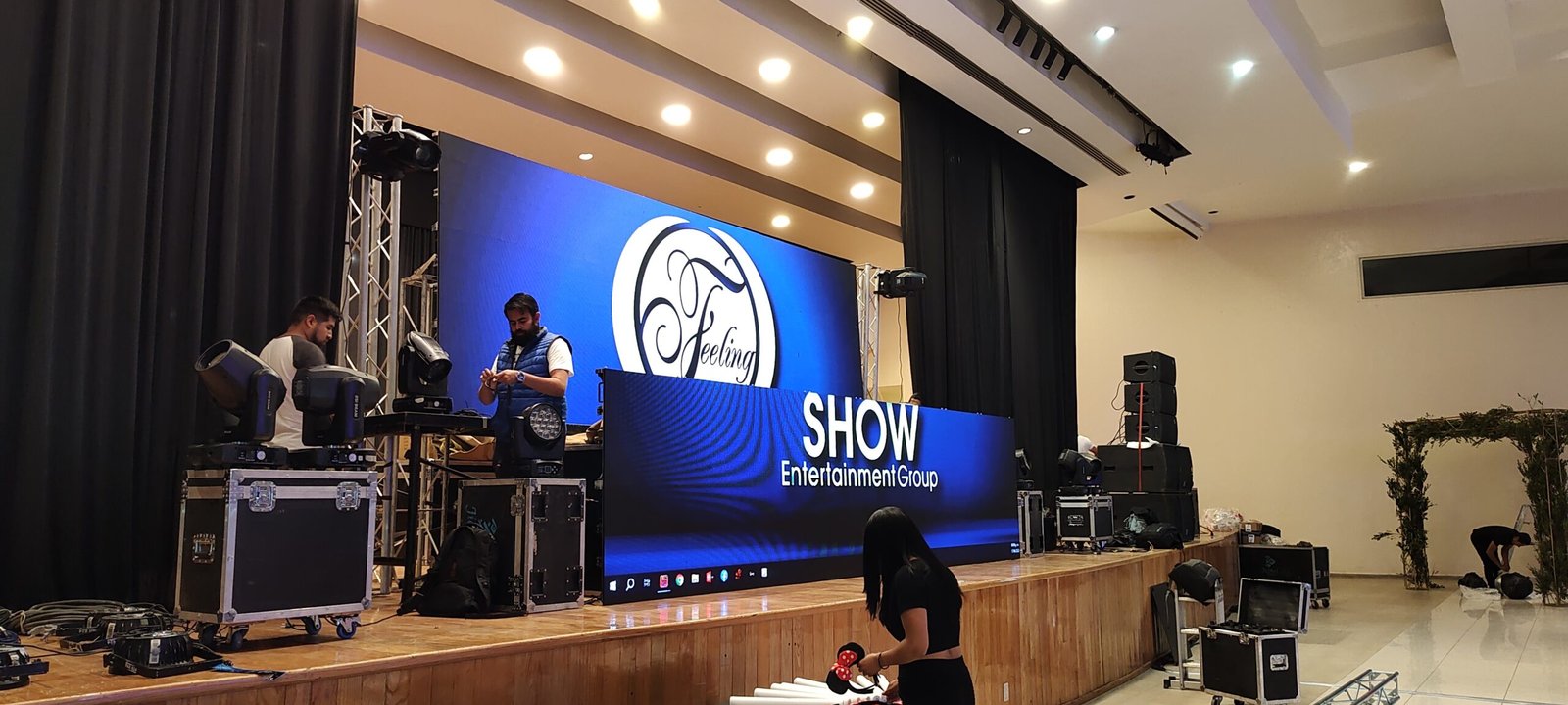 Precio alquiler pantalla led gigante